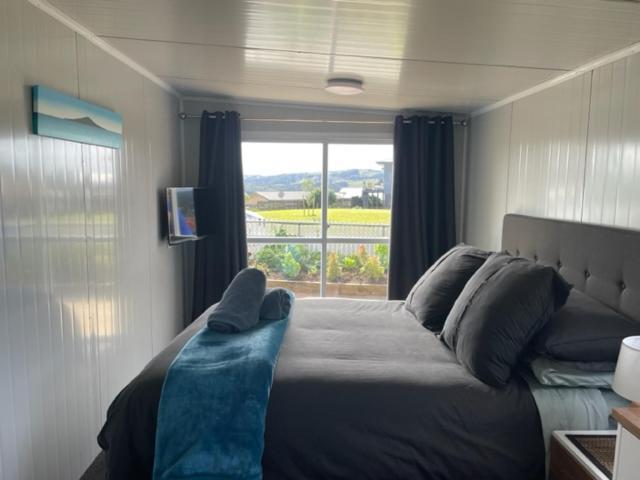 Raglan Seaview Cabin Esterno foto